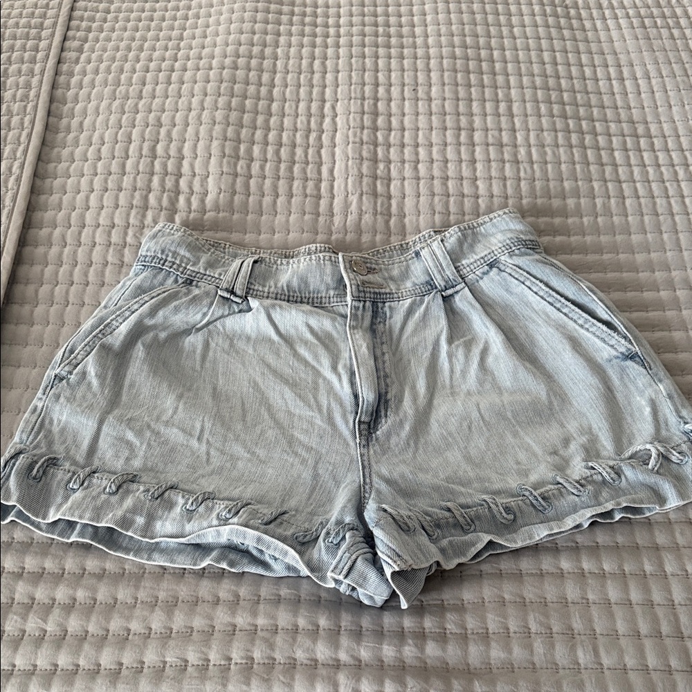 Sam Edelman Light Wash Jean Shorts